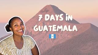 Guatemala Travel Guide  7 Days in the most UNDERRATED Country [upl. by Malva453]