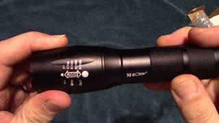 Meco XM L2 Flashlight Review [upl. by Harim]