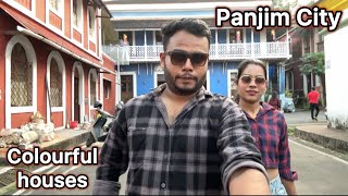 Colourful House’s of Goa  Panjim City  Fontainhas Goa Vlogs [upl. by Consolata729]