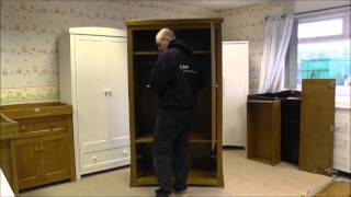 Flat Pack Wardrobe Assembly made easy [upl. by Eintruok102]