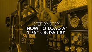 Hose Loads How to Load a 175 Cross Lay [upl. by Recnal]