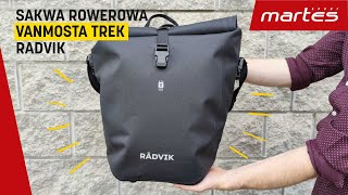 Sakwa rowerowa na bagażnik VANMOSTA TREK Radvik [upl. by Aynotahs]