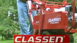 Cutting Sod Faster with Classen Hydro Sod Cutter [upl. by Asetal152]