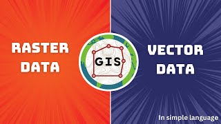 Raster and Vector data in GIS  Difference  ArcGIS tutorial [upl. by Mulvihill]