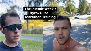 Week 7 Hyrox Duos  Marathon Training [upl. by Minetta969]