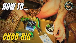 HOW TO Tie a CHOD RIG using SNAG TACKLE Products Carp Fishing [upl. by Oletta]