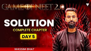 Game of NEET 20 ⚔️ Solution  NEET 2025  Wassim Bhat [upl. by Ahseken318]