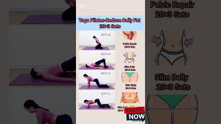 Youga exercise reduce belly fat loss at homefityougashorts [upl. by Enibas582]