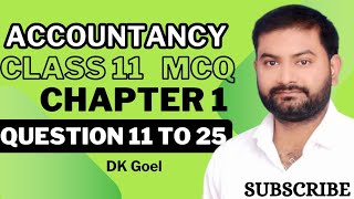 Class 11th  Chapter 1 MCQ Question 11 to 25 DK Goel [upl. by Otto]