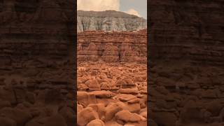 Unreal Goblin Valley State Park in Utah 😍nature nationalpark anotherplanet AmazingRockFormation [upl. by Pate]