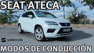 SEAT ATECA  MODOS DE CONDUCCIÓN  SURMOCIÓN [upl. by Ybroc325]