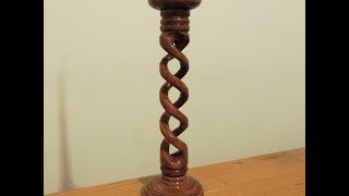 Spiral candle holder part 2  Portacandele a spirale parte 2 [upl. by Kersten6]