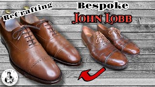 ReCrafting Bespoke John Lobb Shoes [upl. by Eelra]