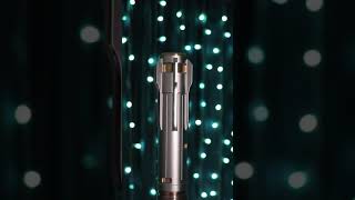 Lightsaber hilt showcase  Electrum Sabercrafts Scion  SilverampGold [upl. by Ellebyam]