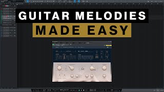 Guitar Melodies Made Easy  Ujams SILK ReviewDEMO [upl. by Ainomar]