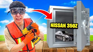 LE REGALO EL NISSAN 350Z A QUIEN ABRA LA CAJA FUERTE INDESTRUCTIBLE  Yair17 [upl. by Adnuhsat933]