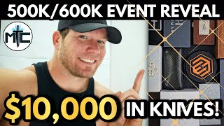 ITS FINALLY HAPPENING METAL COMPLEX 500K600K EVENT FULL REVEAL 10000 IN KNIVES [upl. by Nennek]