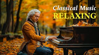 Relaxing classical music Beethoven  Mozart  Chopin  Bach  Schubert 🎼🎼 [upl. by Ylime]