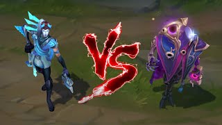 담원 게이밍 진 VS 암흑 우주 진 롤 스킨 비교 DWG Jhin VS Dark Cosmic Jhin Skin Comparison [upl. by Feingold]