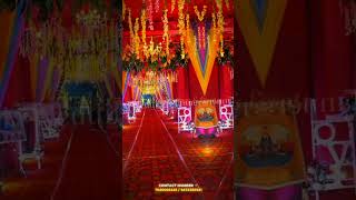 Ruby Red Theme by Paalki Wedding Planners gaya wedding decoration [upl. by Sherburne]