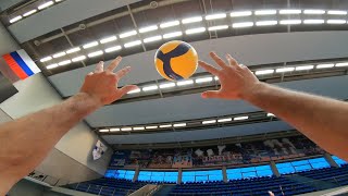 Волейбол от первого лица связующий Порошин  Volleyball First Person Setter Poroshin [upl. by Peta]