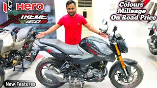 2024 Hero Xtreme 160R 4V Bs6 2O New Features  Milleage Colours Price Top Speed  Detailed Review [upl. by Egroj]