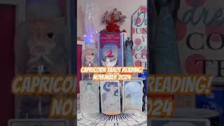 CAPRICORN TAROT READING NOVEMBER 2024 [upl. by Acilgna]