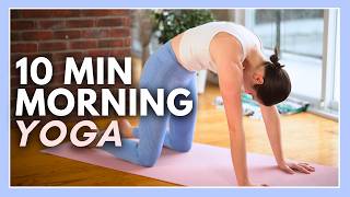 10 min Morning Yoga Stretch  The BEST Way to Start Your Day [upl. by Pfosi132]