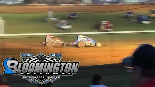 Bloomington Speedway  September 11 2020 USAC Sprint Cars FULL RACE [upl. by Eilyab]