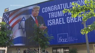 People in Tel Aviv and Jerusalem react as Trump wins US presidential race [upl. by Hakceber]