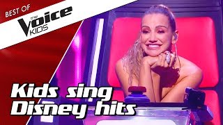 TOP 10  Kids sing BEST DISNEY SONGS in The Voice Kids [upl. by Cott778]