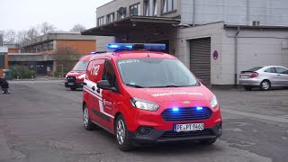 WF PTG GWL1  ELW1 Werkfeuerwehr Peiner Träger GmbH [upl. by Ellenej]