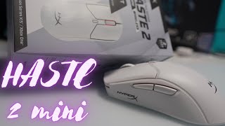 Hyperx Pulsefire Haste 2 Mini Unboxing amp Impressions [upl. by Ayekehs]