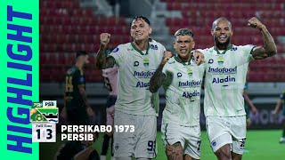 10 Pemain Menangkan PERSIB di Derby Jawa Barat 🔥  Highlight vs Persikabo 1973 [upl. by Sidwel]