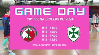 SPORTIVA ITALIANA VS NEW CUSADERS  LIBCENTRO DAMAS U18 2024 [upl. by Enrak]