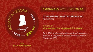 Mozart a Verona  5 gennaio 2021 [upl. by Ennaesor]