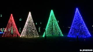 Christmas Light Show 2013  Carol of the Bells Nashville TN [upl. by Nyleak624]