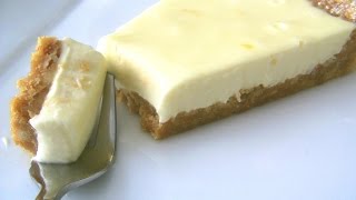 Easy Lemon Cheesecake  No Bake [upl. by Revell]