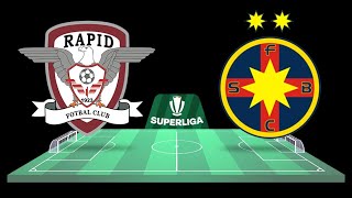 FC Rapid București vs FCSB  Superliga  09032024  COMENTARIU LIVE [upl. by Yanal]