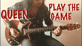 Queen Play the game guitar cover  Carpinteri red special [upl. by Ahsirek]