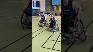 Tournefeuille accueille lÉquipe de France de basket fauteuil [upl. by Assirk]