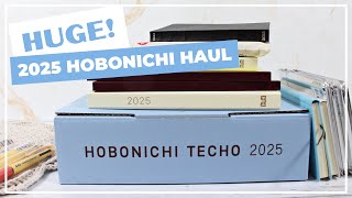 2025 Hobonichi Haul and Unboxing  All the PLANNERS Hons Cousin A6 Weeks and More [upl. by Aruat]