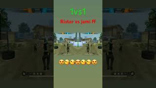 1vs1 Jamil FF vs ristar 😍😘😘😍riester smooth [upl. by Idnem]