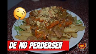 😋👨‍🍳PASTA a la GENOVESA 🍝🍝 PASTA a la GENOVESE Receta Italiana 🤩 Cocina De Restaurante En Casa [upl. by Suixela]