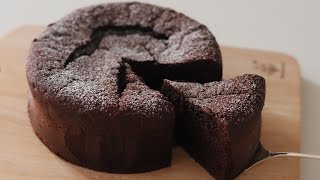 しっとり濃厚♡ガトーショコラの作り方／Gateau Chocolat recipe [upl. by Benzel275]