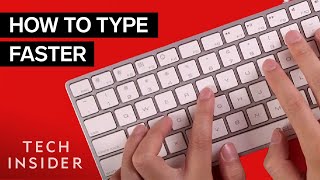 How To Type Faster [upl. by Aeduj]