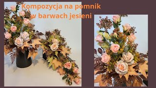 Kompozycja na Wszystkich Świętych w barwach jesieni [upl. by Ellinet]