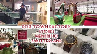 FoxTown Factory Stores Mendrisio Switzerland  Outlet Foxtown Switzerland  FilipinaTravellerTV [upl. by Pax]