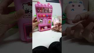 Hello Kitty Pink Autoatic Vending Machine shorts asmr [upl. by Iramaj]