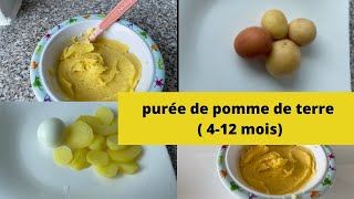 quotpurée de pomme de terre pour bébé des variantes délicieuses à essayer aujourdhuiquot [upl. by Gnous]